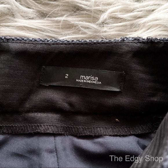 LOFT | Marisa Tweed Mid Rise Skinny Ankle Dress Pants - Picture 7 of 8